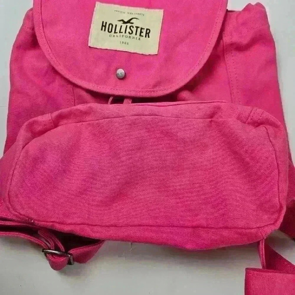 Hollister Hot Pink Fabric Backpack main image 6